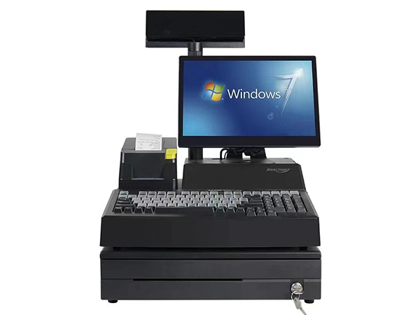 一體式收款機 pos-300商超收銀機
